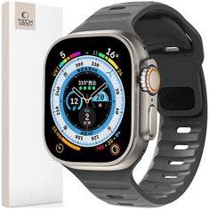 Tech-protect TECH-PROTECT ICONBAND LINE APPLE WATCH 4 / 5 / 6 / 7 / 8 / 9 / SE / ULTRA 1 / 2 (42 / 44 / 45 / 49 MM) ARKTIČNO SIVA