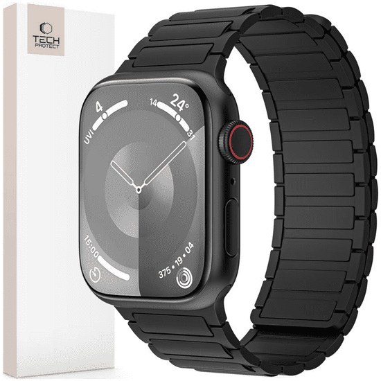 Tech-protect TECH-PROTECT ICONBAND MAGNETNA APPLE WATCH 4 / 5 / 6 / 7 / 8 / 9 / SE / ULTRA 1 / 2 (42 / 44 / 45 / 49 MM) ČRNA