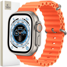 Tech-protect TECH-PROTECT ICONBAND PRO APPLE WATCH 4 / 5 / 6 / 7 / 8 / 9 / SE / ULTRA 1 / 2 (42 / 44 / 45 / 49 MM) ORANŽNA