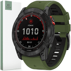 Tech-protect TECH-PROTECT ICONBAND PRO GARMIN FENIX 3 / 5X / 3HR / 5X PLUS / 6X / 6X PRO / 7X ARMY GREEN/BLACK