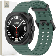 Tech-protect TECH-PROTECT ICONBAND PRO SAMSUNG GALAXY WATCH ULTRA (47 MM) ARMY GREEN