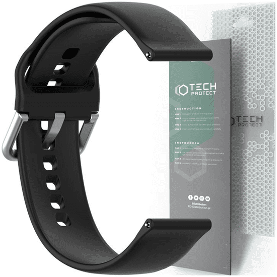 Tech-protect TECH-PROTECT ICONBAND SAMSUNG GALAXY WATCH 3 45MM ČRNA