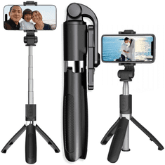 Tech-protect TECH-PROTECT L01S BLUETOOTH SELFIE STICK STATIV ČRN