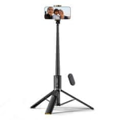 Tech-protect TECH-PROTECT L08S BLUETOOTH SELFIE STICK STATIV ČRN