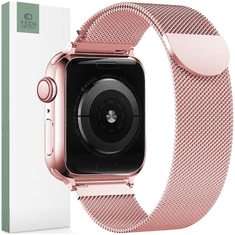 Tech-protect TECH-PROTECT MILANESEBAND APPLE WATCH 4 / 5 / 6 / 7 / 8 / 9 / SE (38 / 40 / 41 MM) ROŽNO ZLATO