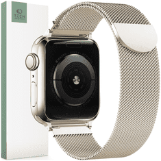 Tech-protect TECH-PROTECT MILANESEBAND APPLE WATCH 4 / 5 / 6 / 7 / 8 / 9 / SE / ULTRA 1 / 2 (42 / 44 / 45 / 49 MM) STARLIGHT