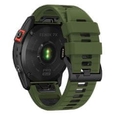 Tech-protect TECH-PROTECT ICONBAND PRO GARMIN FENIX 3 / 5X / 3HR / 5X PLUS / 6X / 6X PRO / 7X ARMY GREEN/BLACK