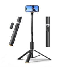 Tech-protect TECH-PROTECT L08S BLUETOOTH SELFIE STICK STATIV ČRN