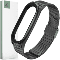 Tech-protect TECH-PROTECT MILANESEBAND XIAOMI MI SMART BAND 5 / 6 / 6 NFC ČRN