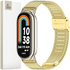 Tech-protect TECH-PROTECT MILANESEBAND XIAOMI SMART BAND 8 / 8 NFC GOLD