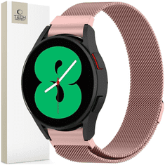 Tech-protect TECH-PROTECT MILANESEBAND "2" SAMSUNG GALAXY WATCH 4 / 5 / 5 PRO / 6 / 7 / FE ROŽNO ZLATO