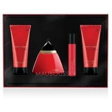 Mauboussin Mauboussin - Mauboussin in Red Dárková sada EDP 100 ml, sprchový gel 90 ml, tělové mléko 90 ml a EDP 20 ml 100ml 