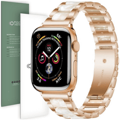 Tech-protect TECH-PROTECT MODERN APPLE WATCH 4 / 5 / 6 / 7 / 8 / 9 / SE (38 / 40 / 41 MM) KAMNITO BELA