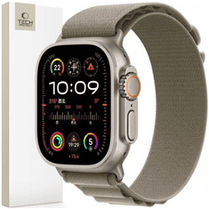 Tech-protect TECH-PROTECT NYLON PRO APPLE WATCH 4 / 5 / 6 / 7 / 8 / 9 / SE / ULTRA 1 / 2 (42 / 44 / 45 / 49 MM) TITAN/OLIVA