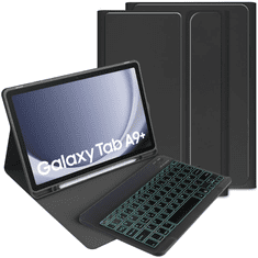 Tech-protect TECH-PROTECT SC PISALO + TIPKOVNICA GALAXY TAB A9+ PLUS 11.0 X210 / X215 / X216 ČRN