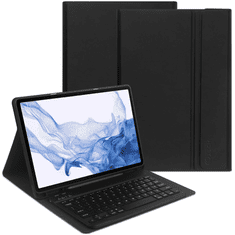 Tech-protect TECH-PROTECT SC PISALO + TIPKOVNICA GALAXY TAB S7+ PLUS / S8+ PLUS / S7 FE 12.4 ČRN