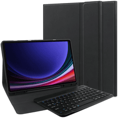 Tech-protect TECH-PROTECT SC PENO + TIPKOVNICA GALAXY TAB S9 FE+ PLUS 12.4 X610 / X616B ČRN