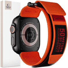 Tech-protect TECH-PROTECT SCOUT PRO APPLE WATCH 4 / 5 / 6 / 7 / 8 / 9 / SE / ULTRA 1 / 2 (42 / 44 / 45 / 49 MM) ORANŽNA