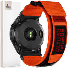 Tech-protect TECH-PROTECT SCOUT PRO GARMIN FENIX 5 / 6 / 6 PRO / 7 ORANŽEN