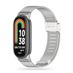 Tech-protect TECH-PROTECT MILANESEBAND XIAOMI SMART BAND 8 / 8 NFC SREBRN