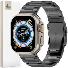 Tech-protect TECH-PROTECT STAINLESS PRO APPLE WATCH 4 / 5 / 6 / 7 / 8 / 9 / SE / ULTRA 1 / 2 (42 / 44 / 45 / 49 MM) ČRNA