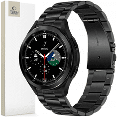 Tech-protect TECH-PROTECT NERJAVEČA URA SAMSUNG GALAXY WATCH 4 / 5 / 5 PRO / 6 / 7 / FE ČRNA