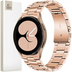 Tech-protect TECH-PROTECT NERJAVEČA URA SAMSUNG GALAXY WATCH 4 / 5 / 5 PRO / 6 / 7 / FE BLUSH GOLD