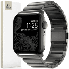 Tech-protect TECH-PROTECT STEELBAND APPLE WATCH 4 / 5 / 6 / 7 / 8 / 9 / SE / ULTRA 1 / 2 (42 / 44 / 45 / 49 MM) ČRNA