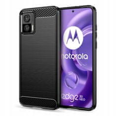 Tech-protect TECH-PROTECT TPUCARBON MOTOROLA EDGE 30 NEO ČRNA