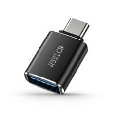 Tech-protect TECH-PROTECT ULTRABOOST ADAPTER TYPE-C NA USB OTG ČRN