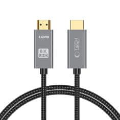 Tech-protect TECH-PROTECT ULTRABOOST HDMI 2.1 KABEL 4K 120HZ / 8K 60HZ 100CM ČRN