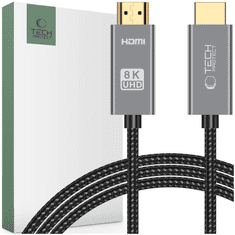 Tech-protect TECH-PROTECT ULTRABOOST HDMI 2.1 KABEL 4K 120HZ / 8K 60HZ 200CM ČRN