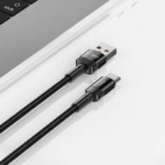 Tech-protect TECH-PROTECT ULTRABOOST EVO TYPE-C KABEL 100W/5A 25CM ČRN