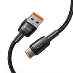 Tech-protect TECH-PROTECT ULTRABOOST EVO TYPE-C KABEL 100W/5A 25CM ČRN