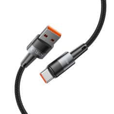 Tech-protect TECH-PROTECT ULTRABOOST TYPE-C KABEL 66W/6A 50CM SIVA