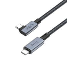 Tech-protect TECH-PROTECT ULTRABOOST MAX "L" USB 4.0 8K 40GBPS TYPE-C KABEL PD240W 150CM SIVA