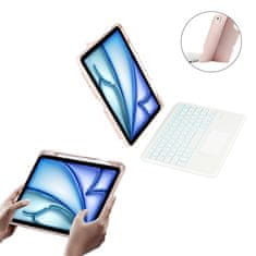 Tech-protect TECH-PROTECT SCMAG PEN + TIPKOVNICA IPAD AIR 10.9 4 / 5 / 2020-2022 / 11 6 / 2024 ROZA