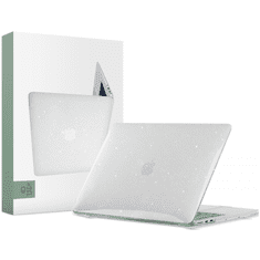 Tech-protect TECH-PROTECT SMARTSHELL MACBOOK AIR 13 M2 / M3 / 2022-2024 GLITTER CLEAR