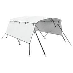 Vidaxl Bimini tenda s 4 loki in stranicami 243x(185-198)x137 cm