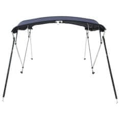 Vidaxl Bimini tenda s 4 loki in stranicami 243x(230-244)x137 cm