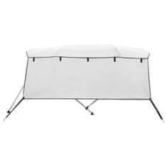 Vidaxl Bimini tenda s 4 loki in stranicami 243x(185-198)x137 cm