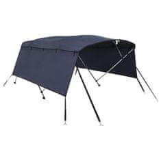 Vidaxl Bimini tenda s 4 loki in stranicami 243x(185-198)x137 cm