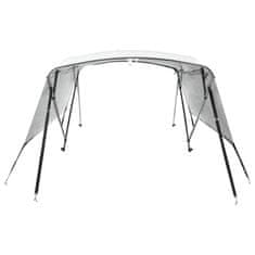 Vidaxl Bimini tenda s 4 loki in stranicami 243x(230-244)x137 cm