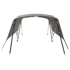 Vidaxl Bimini tenda s 4 loki in stranicami 243x(170-182)x137 cm