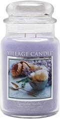 Village Candle Dišeča sveča v kozarcu Lavender & Vanilla (Lavender Vanilla) 602 g