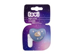 LOVI Lovi - Night & Day Soother Holder Boy - For Kids, 1 pc 