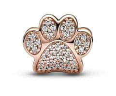 Pandora Pozlačena perla Rose Paw 781714C01