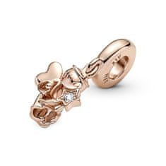 Pandora Bronast obesek Angel z zvezdico Rose 789650C01