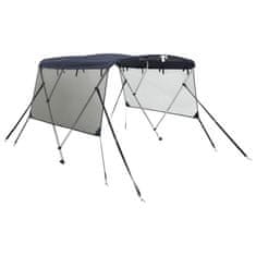 Vidaxl Bimini tenda s 3 loki in stranicami 183x(185-198)x137 cm