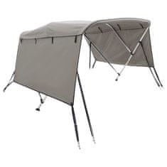 Vidaxl Bimini tenda s 4 loki in stranicami 243x(200-213)x137 cm